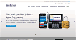 Desktop Screenshot of cardknox.com